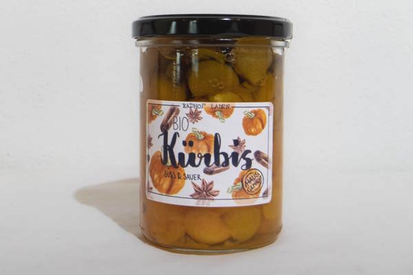 Bio Kürbis Süss und Sauer