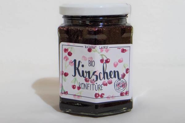 Bio Kirschen-Konfitüre