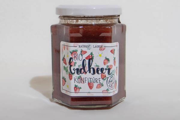 Bio Erdbeer-Konfitüre