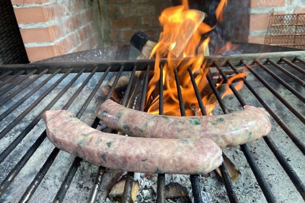 Bärlauch Bratwurst